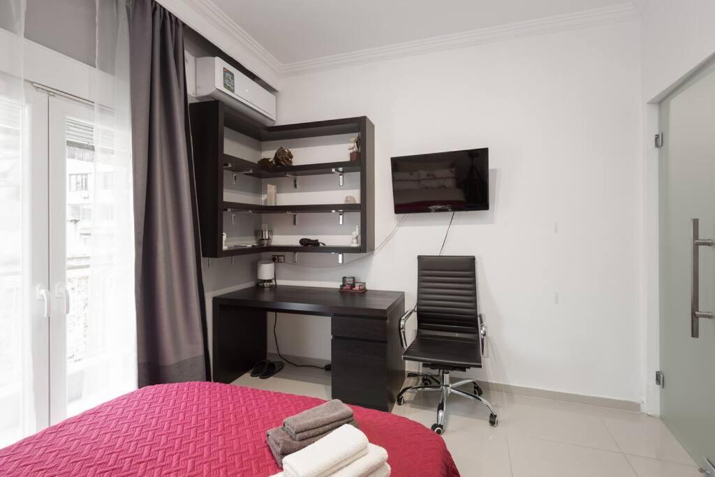 Modern Office Apartment.Wifi,2A/C,Luxury Fur/Tures Tesalónica Exterior foto